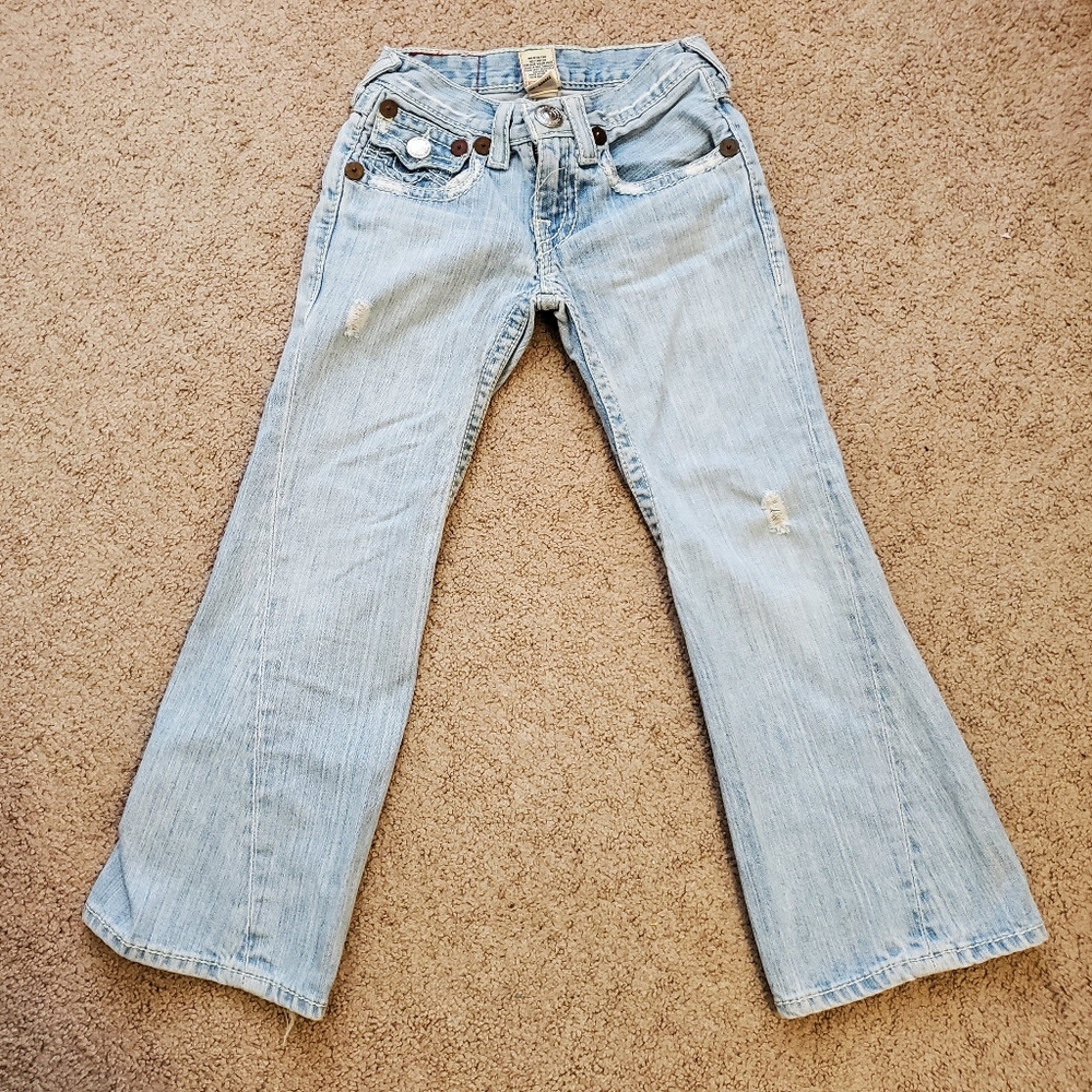 True Religion girl size 8 jean